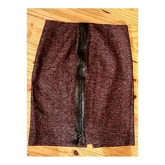 WORTH NY FALL WOOL TWEED BLEND 2-Pc Jacket & Skirt Quality Fall Winter Business - Picture 3 of 15